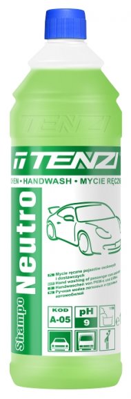 TENZI Shampo Neutro 1 L Profesjonalny szampon do ręcznego mycia samochodów - TENZI Shampo Neutro 1 L
